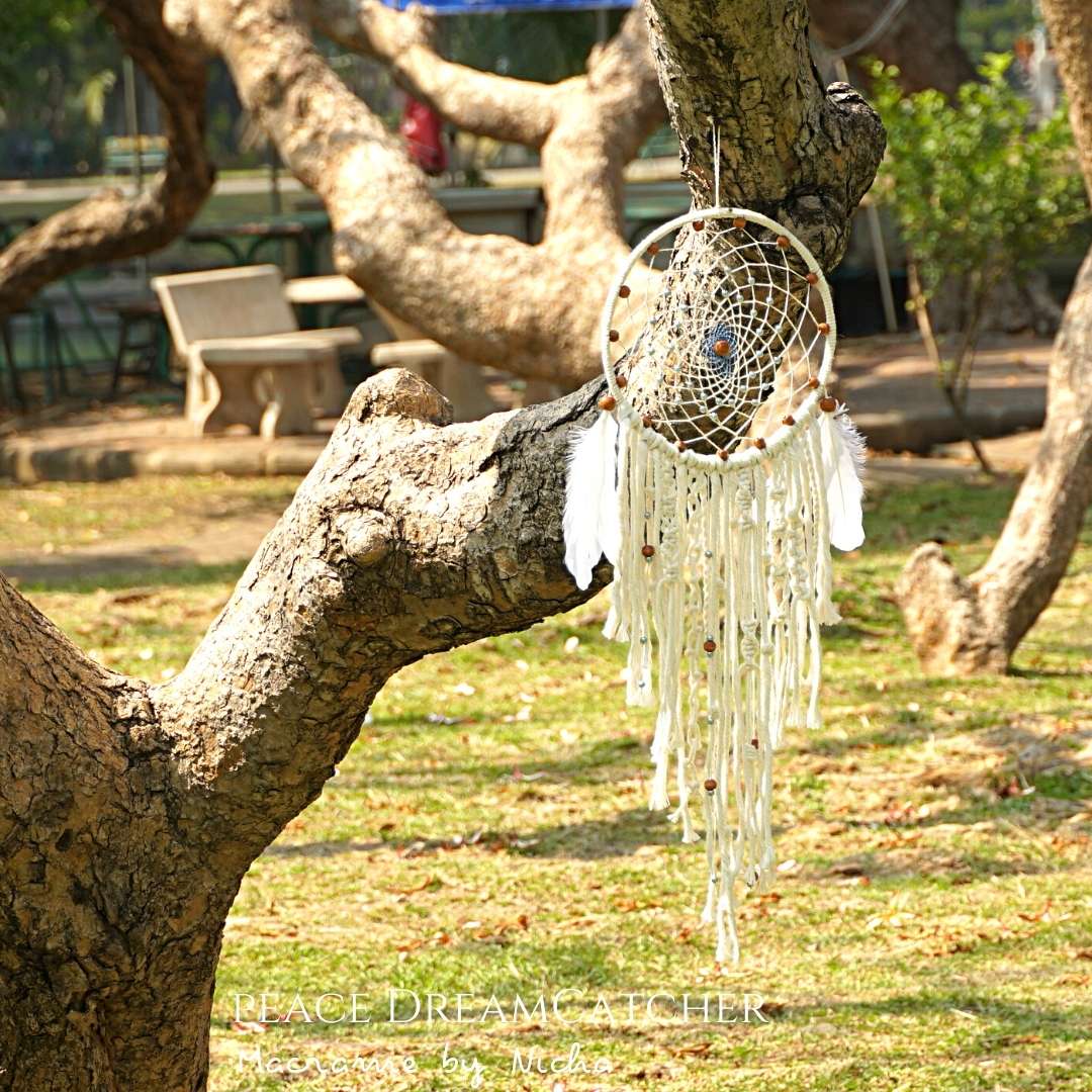 PEACE DREAMCATCHER - ตาข่ายดักฝันขนาดกลาง - Image 4