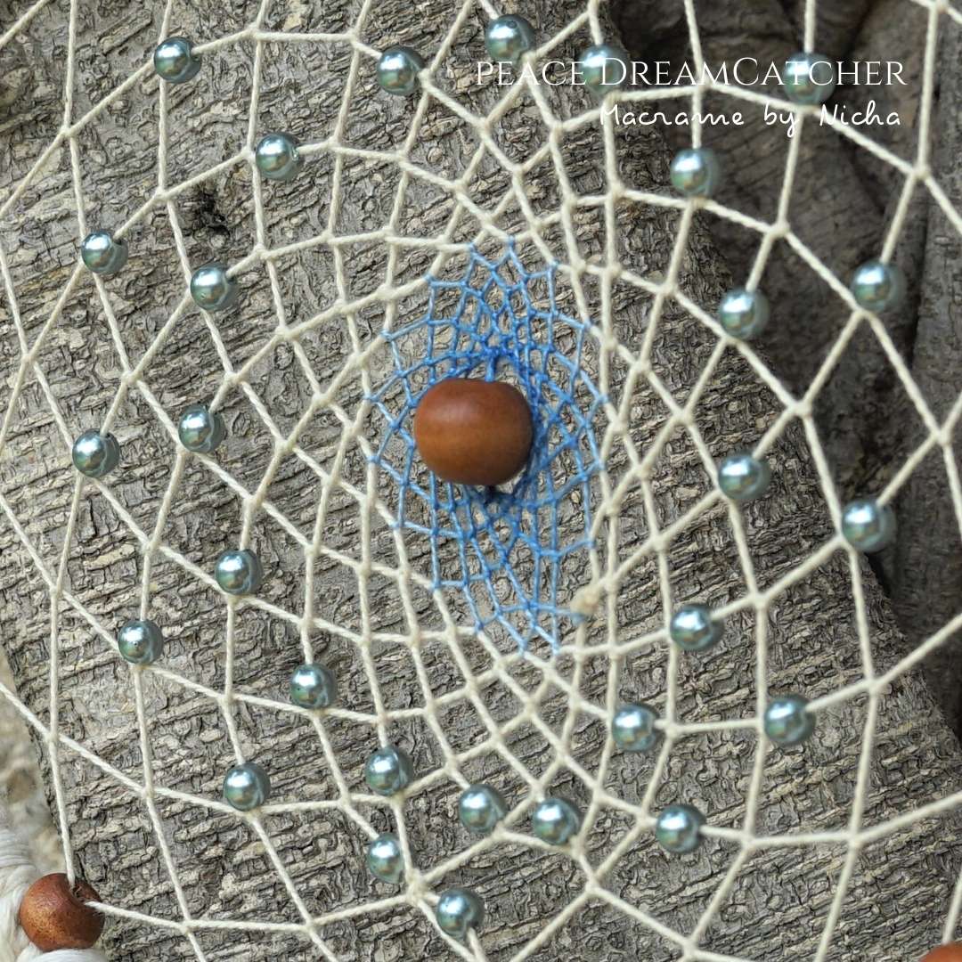 PEACE DREAMCATCHER - ตาข่ายดักฝันขนาดกลาง - Image 7