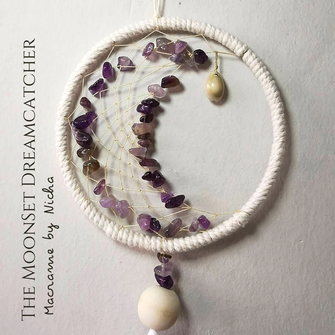 THE MOONSET DREAMCATCHER - ตาข่ายดักฝันขนาดเล็ก - Image 3
