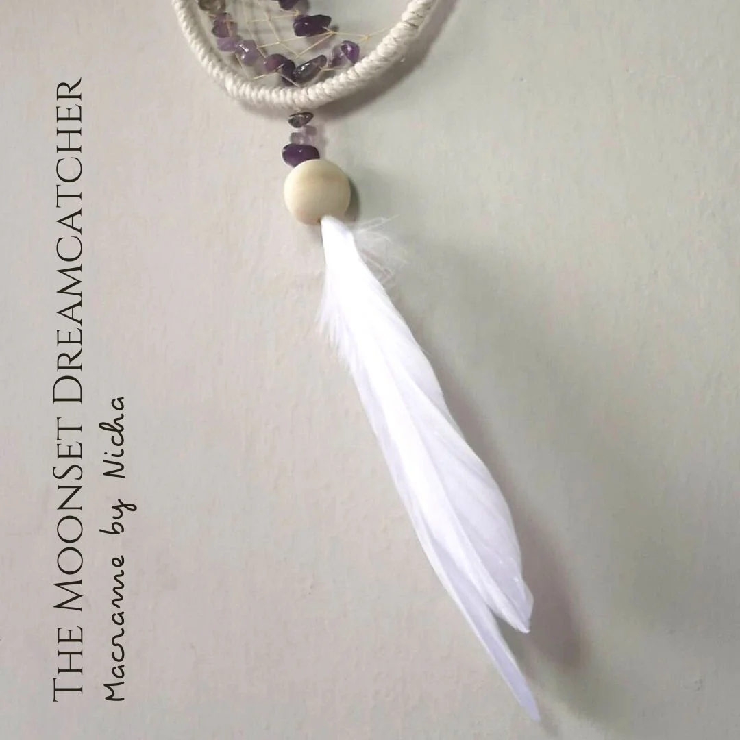 THE MOONSET DREAMCATCHER - ตาข่ายดักฝันขนาดเล็ก - Image 4